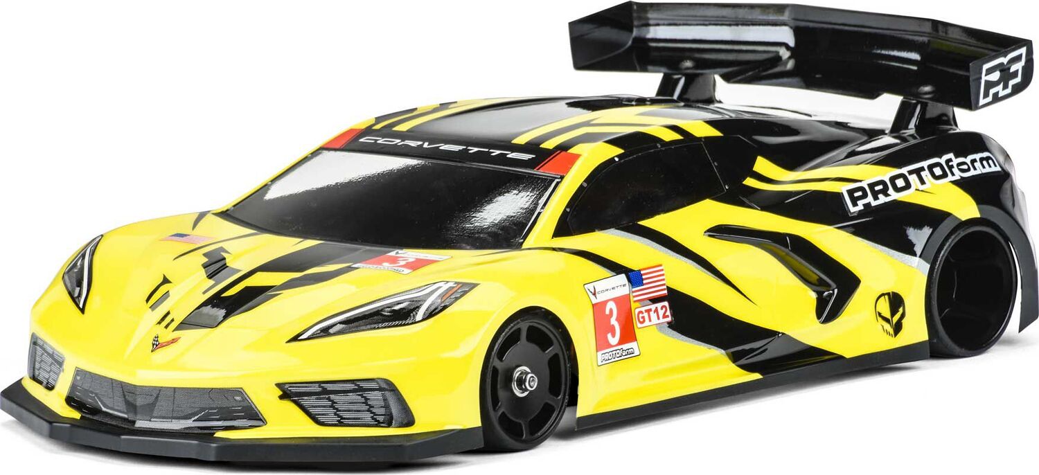 1/12 Chevrolet Corvette C8 Clear Body: GT12
